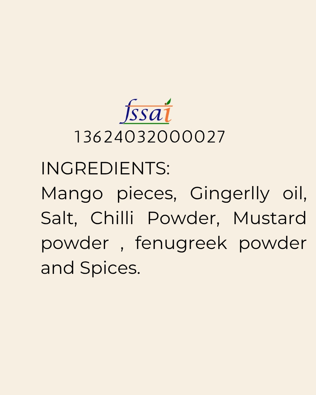 Mango Pickle