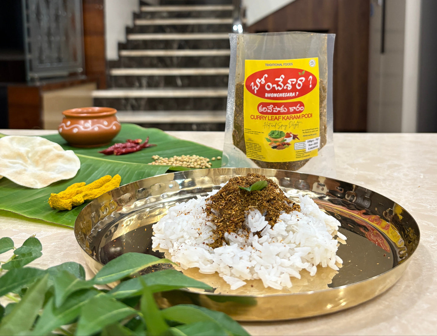 Curry Leaf Karam Podi